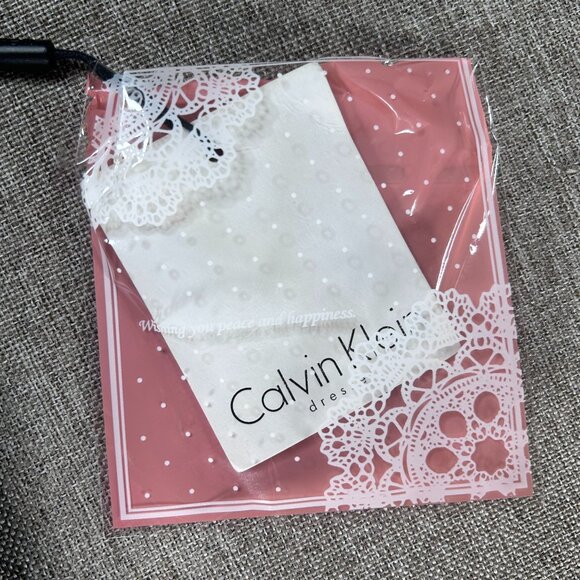 Calvin Klein A-Line Dress Women 6 Spaghetti Strap Shiny Blue Cocktail Party NWT - Picture 7 of 15